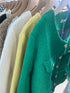 Women Single Breasted Casual Tweed Coat